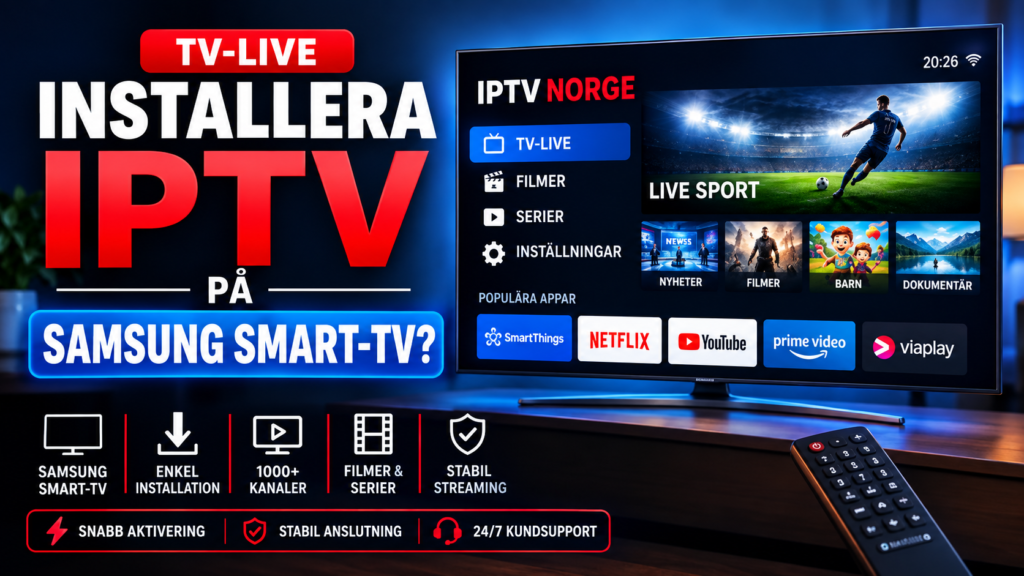 IPTV på Samsung Smart TV